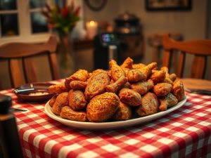 Spiced Fried Chicken Airfryer Delight